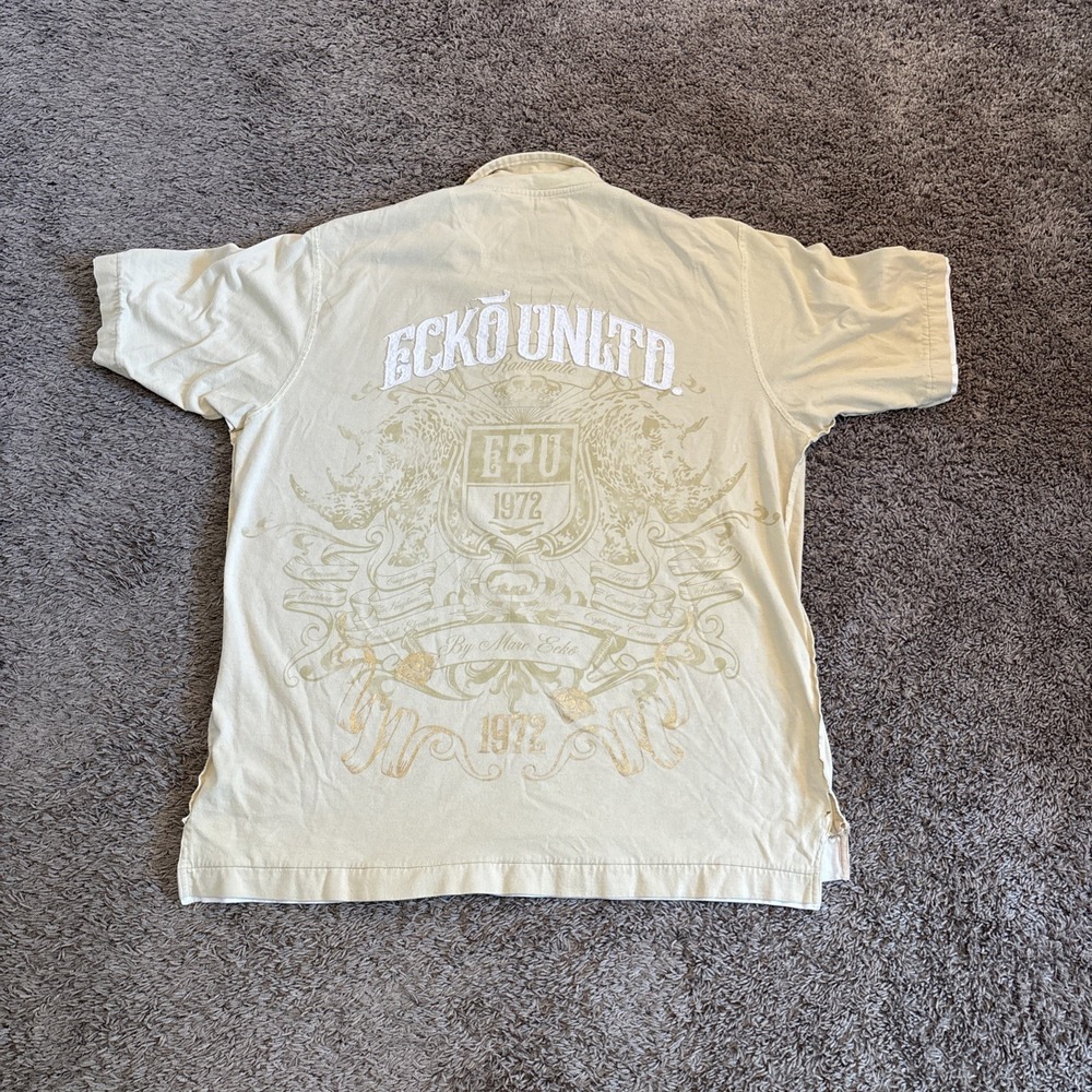 Vintage y2k Marc the ecko unlimited company t-shirt size xxl Tee Polo